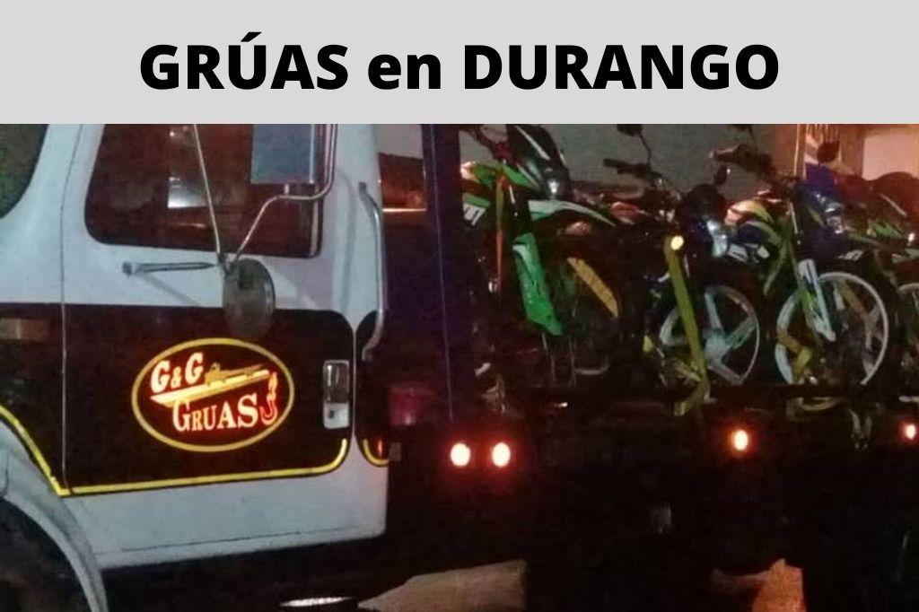 TELEFONOS DE GRUAS Y PLATAFORMAS EN DURANGO