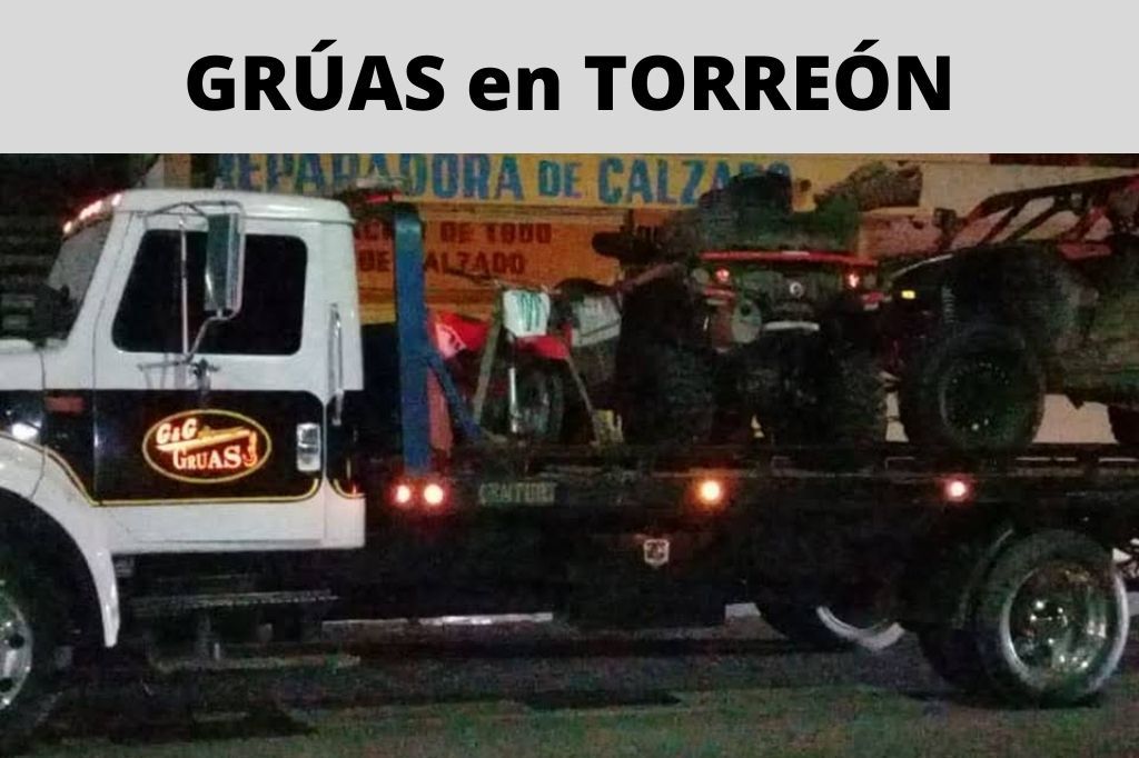 TELEFONOS DE GRUAS Y PLATAFORMAS EN TORREON